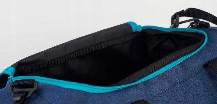 Torba Na Siłownię Damska Na Trening Fitness Produkt Polski 50 X 24 X 20 Cm