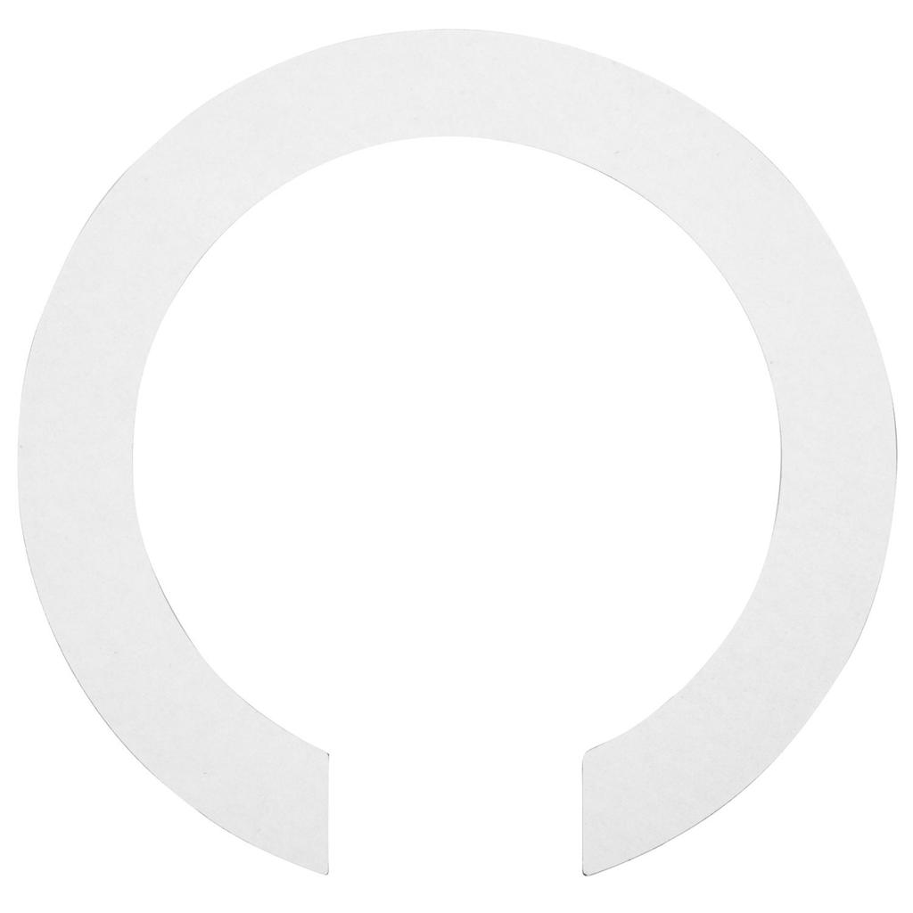 Klassisches 2X Schallloch Rosen-Aufkleber für Akustik-Klassikgitarren-Teile Schwarz+Silber