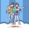 Detective Conan Anime Acrilico Supporto da Scrivania Modello Decorazione da Scrivania Cartone Animato Action Figure Jimmy Kudo Mouri Ran Giocattoli Regalo