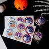 30Pcs Halloween Ghost Pumpkin Stickersparty Envelope Greeting Card Gift Box Round Seal Sticker Candy Cookies Baking Decor