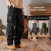 2026 Neue Herren Sport Freizeithose Locker Mehrere Taschen Gerade Cargohose