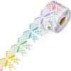Self-Adhesive Bulletin Board Trim Colorful Bow Poster Border Stickers  for Classroom Decorations