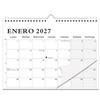 18 Month Spanish Hanging Calendar Jan.2027- Jun. 2028 Planner Calendar Colorful Wall Calendar  Home