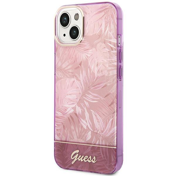 Guess Guhcp14Mhgjghp Iphone 14 Plus / 15 Plus 6.7 Różowy/Pink Hardcase Jungle Collection