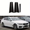 6pcs Fit For BMW 5 Series G30 G31 2017 2018 2019 2020 2021 2022 2023 6Pcs Gloss Black Pillar Posts Door Side Window Decor Trim Cover