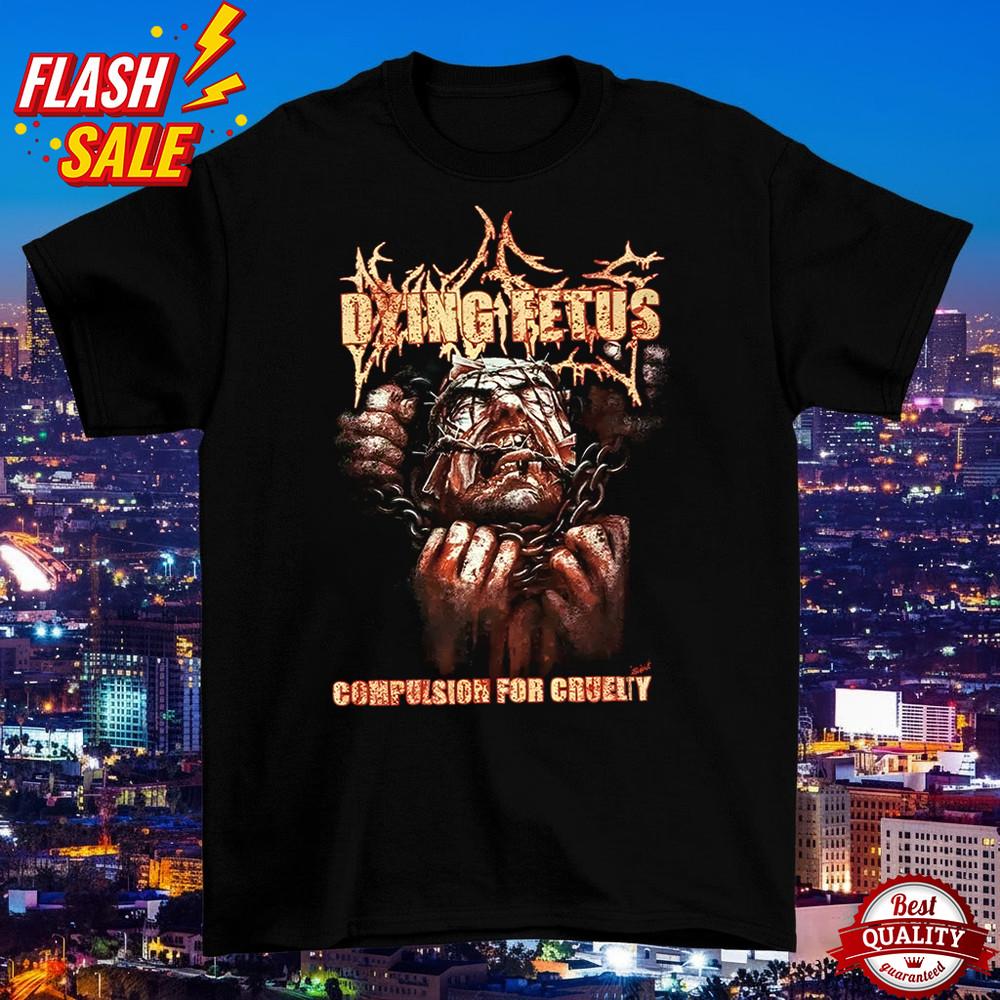 Футболка группы Dying Fetus COMPULSION от S до 5XL NE448 Унисекс S