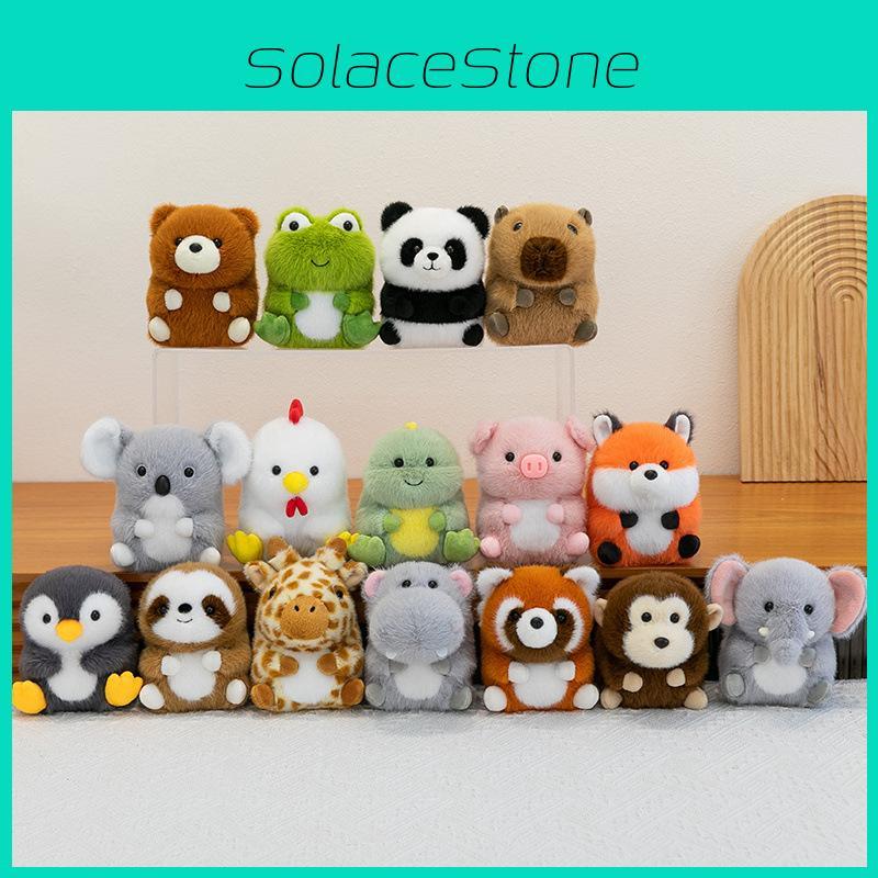 Capybara Frog Pig Bear Plush Toy With Pp Cotton Filling For Kids And Collectors