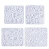 Reusable Silicone Mold Geometric Hollow Earrings Moulds Silicone Pendant Moulds Handmade Jewelry Making Accessories
