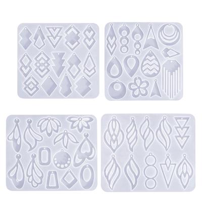 Geometric Silicone Mold Hollowed Out Earrings Moulds Jewelry Making Molds Silicone Moulds Perfect Gift for DIY Crafters