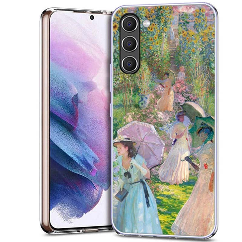 Claude Monet Art Phone Case for Samsung A54 A14 A24 A34 A17 A37 A57 A55 A35 A25 A15 A13 A23 A33 A53 A07 A05S A04S A03 A73 Galaxy