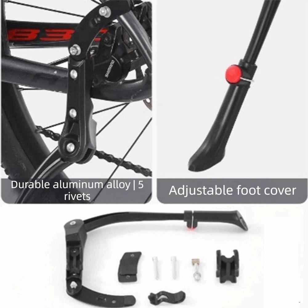 Adjustable Bicycle Kickstand Universal Bike Rear Mount Kickstand  Mountain Bike