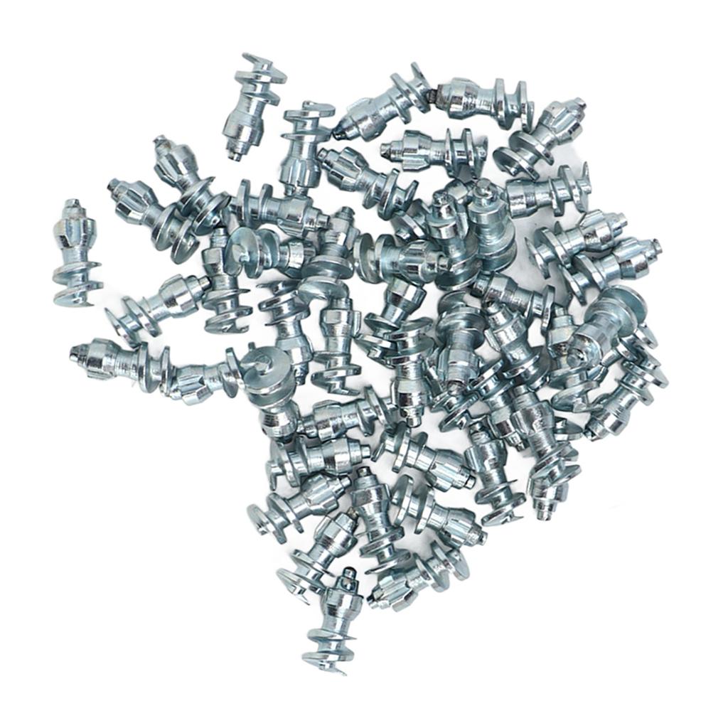 50pcs Tire Spikes Anti Skid Tyre Stud Screw Universal for Car Bike Truck Forklift Off Road Vehicle