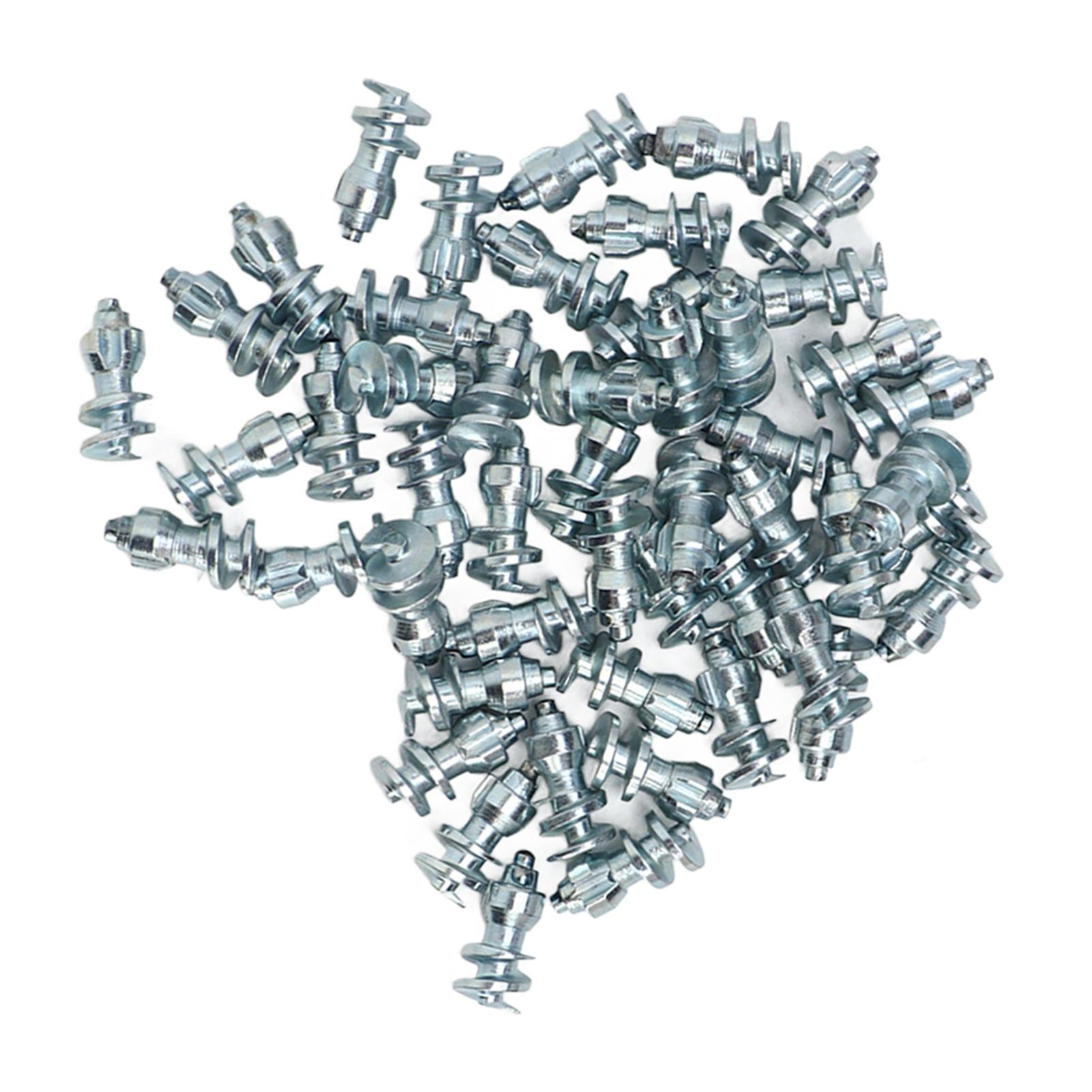 

50 шт. Шипы для шин Противоскользящие шипы для шин Винт Универсальный для автомобиля, велосипеда, грузовика, вилочного погрузчика, внедорожника