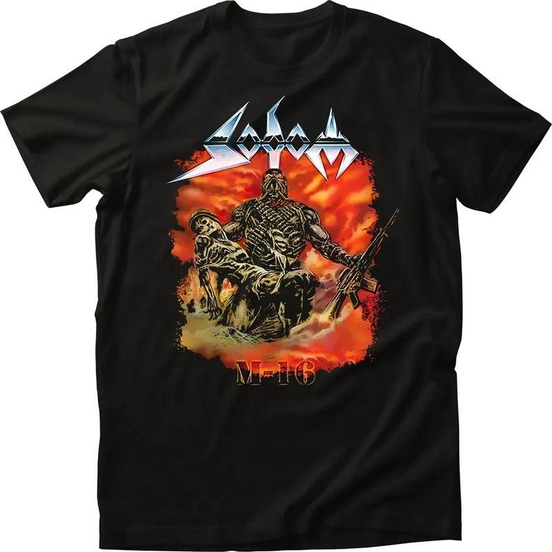Playera Sodom M-16 Hombre S разноцветный