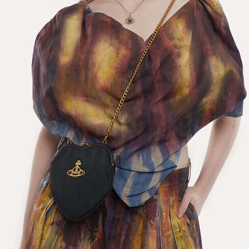 Vivienne Westwood Vivienne Westwood Viscose Shoulder Bag, Crossbody Bag, Handbag Women's Black 4304006NUW00SSN201