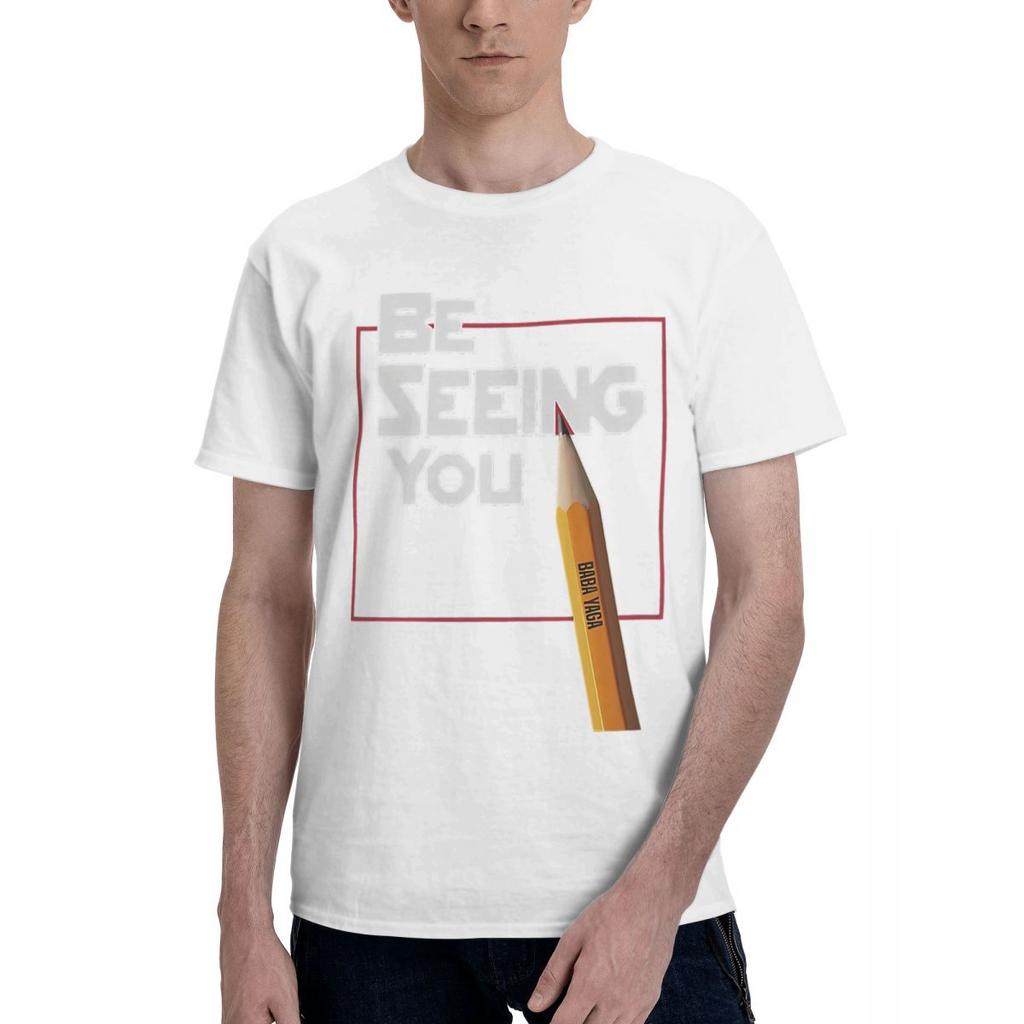 Be Seeing You John Wick Inspired 100 Cotton Casual Breathable Confortable T Shirt Designer Clothes Men Men TShirt