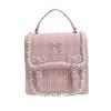 Schoolbag Exquisite Super Fire Niche Plaid Women's Backpack 1011 New Trendy Commuter Versatile Backpack Mini Schoolbag