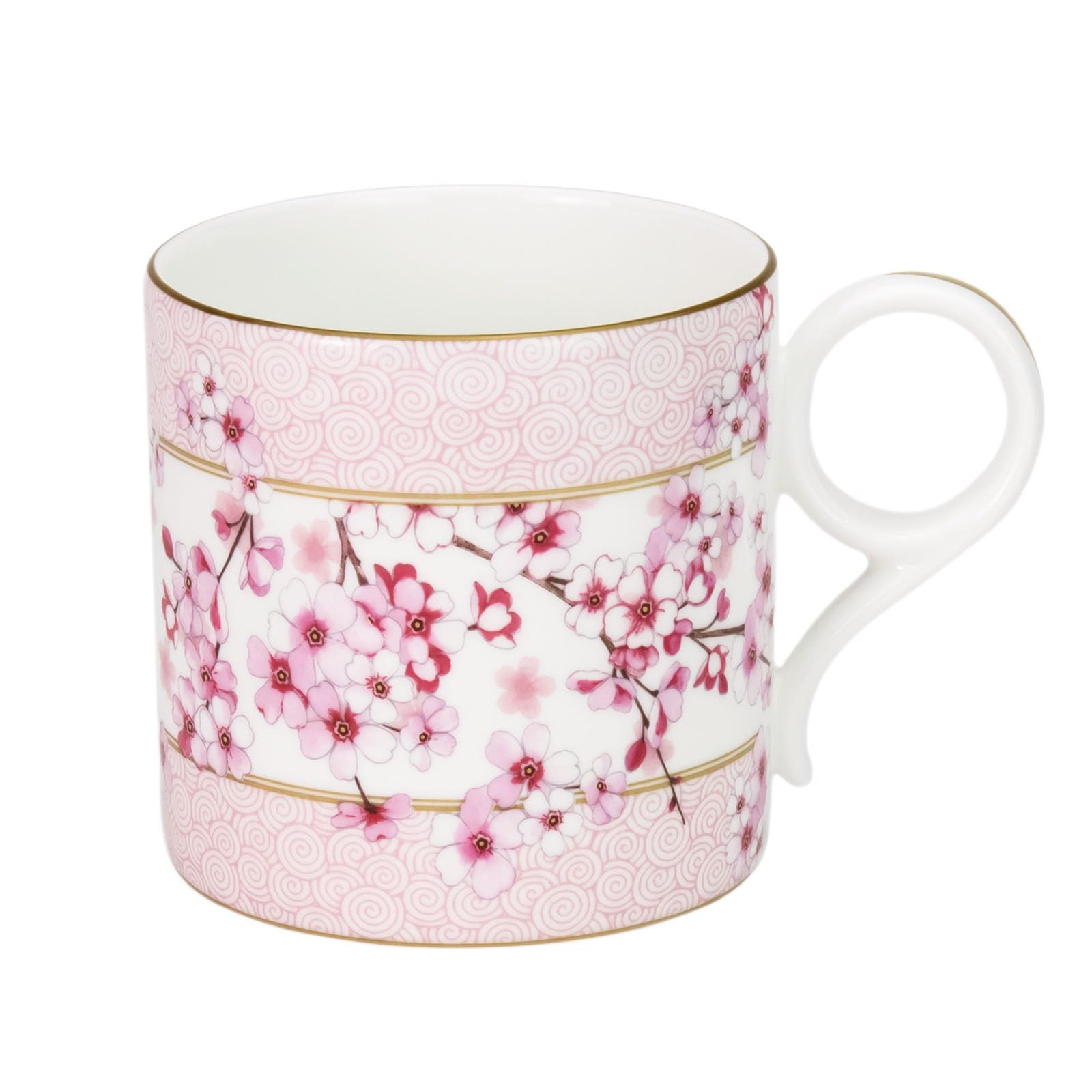 

Импортная кружка Wedgwood Wanderlust Mug Tokyo Mug Sakura Border White 350 мл 1074020 [Обычный продукт] белый