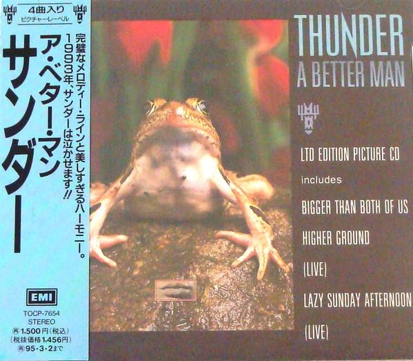 

CD THUNDER - Better Man TOCP7654 EMI 1993 Japan ObiRock Used