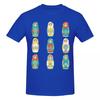 Unisex Funny Matryoshka Doll Fun T Shirt Streetwear Oversized Oneck Cotton Sleeve Shirt Unisex