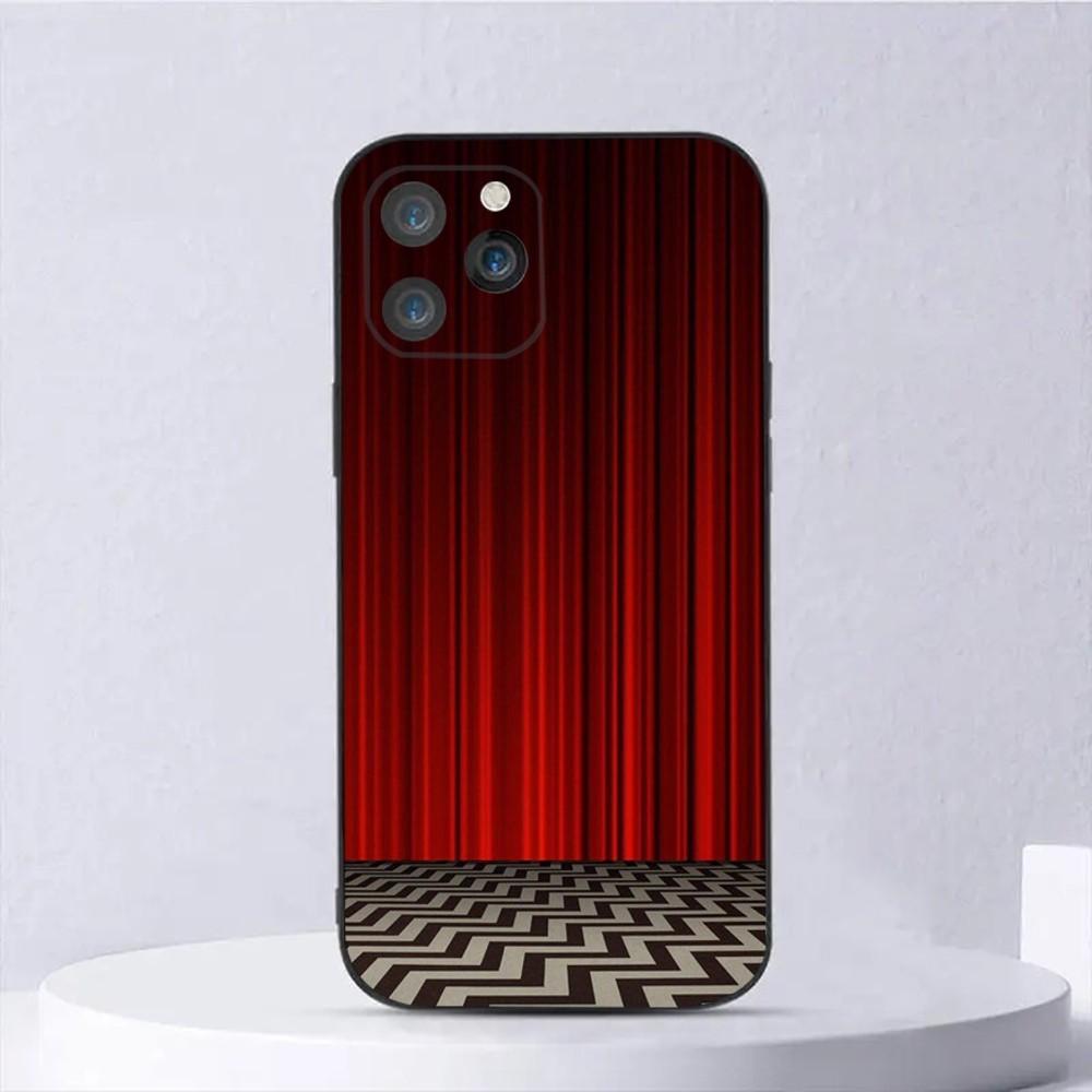 

Twin Peaks Fire Walk with Me Phone Case For iPhone 16,15,14,13,12,11,Plus,Pro Max,XS,X,XR,SE,Mini,8,7 Soft Silicone Black Cover iPhone14