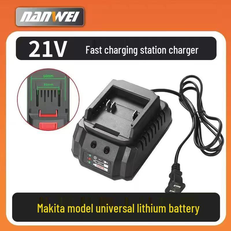 Nanwei 21V Lithium Angle Grinder & Drill Set with Charger & Battery