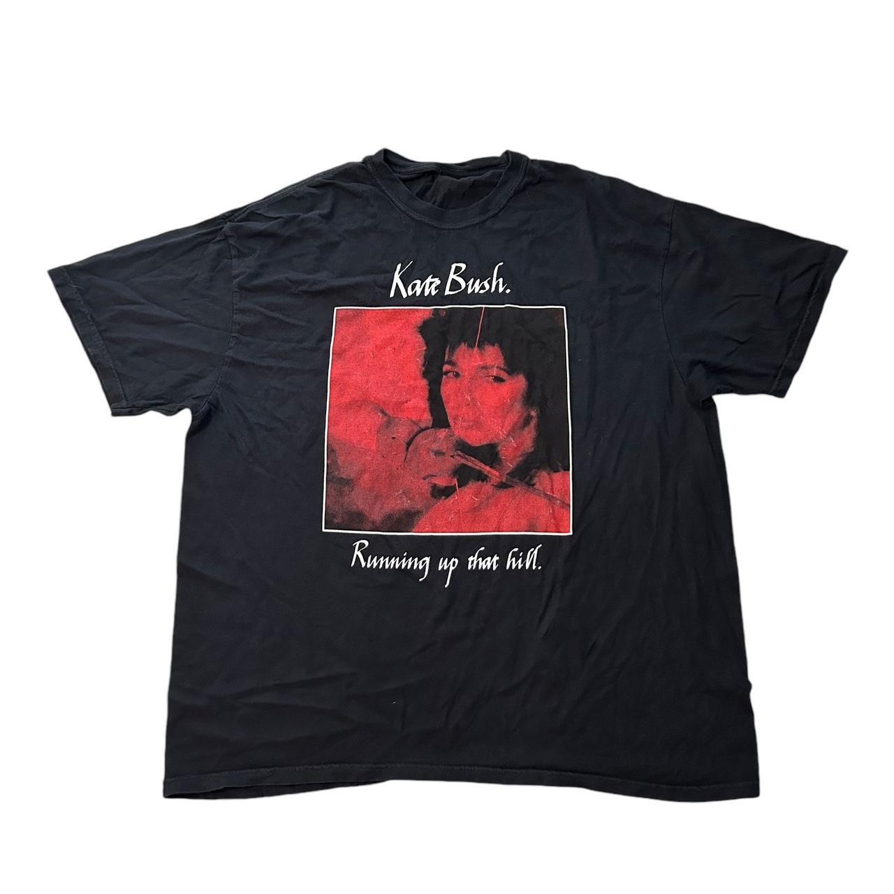 Kate Bush Running Up That Hill Black T-shirt Unisex S5XL Reprint VN4178 XXXL