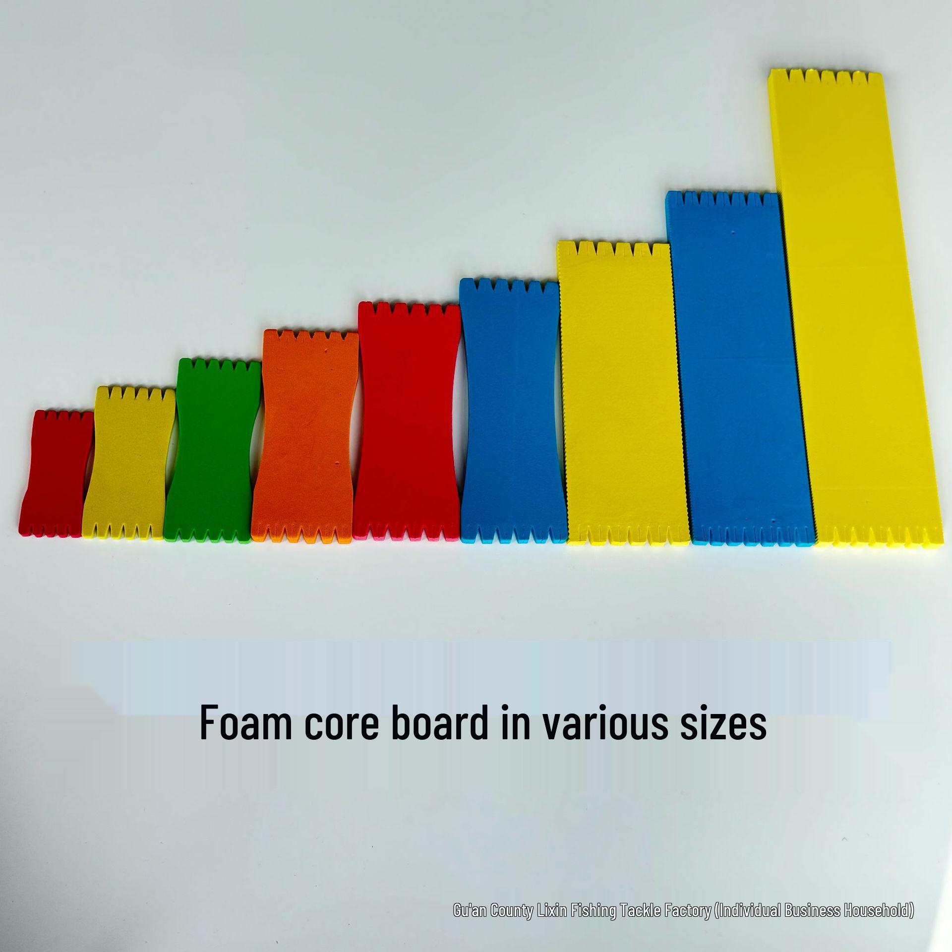 

Foam Fishing Line Winding Board & Leader Rig Board Set 4x8cm (150 pcs per pack)