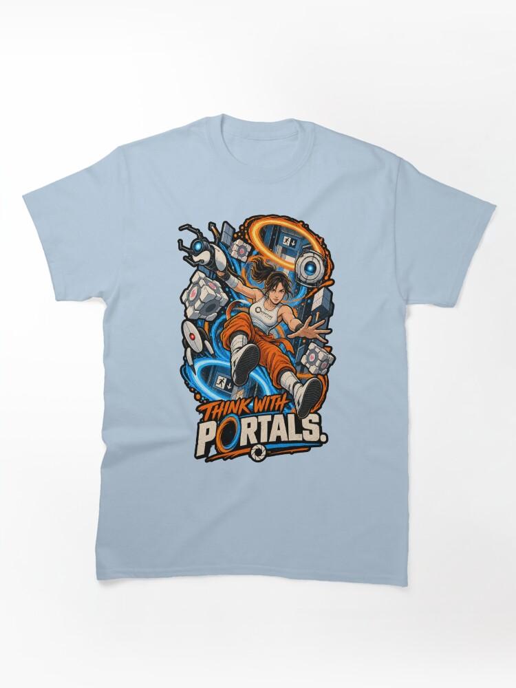 Portal Portal Think With Portals Classic T-Shirt