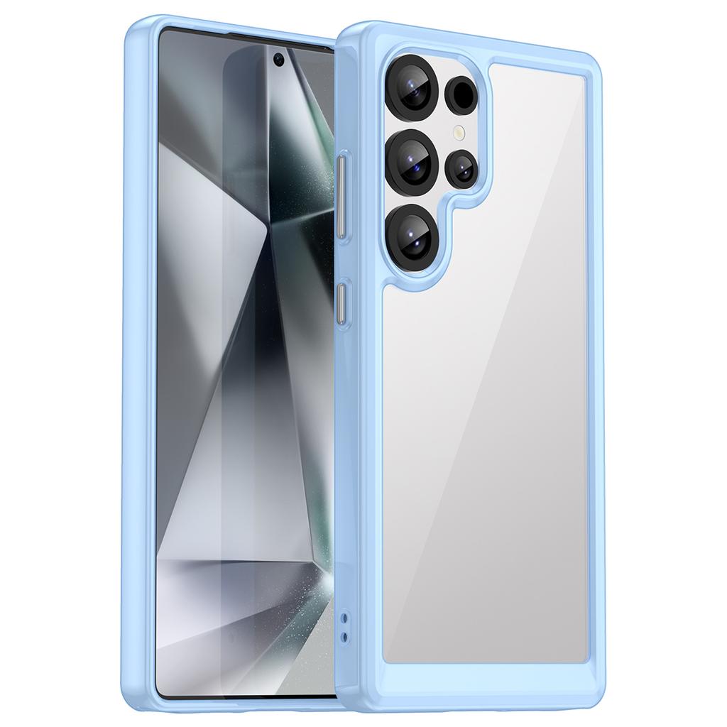Etui na Samsunga Galaxy S25 Ultra TPU+Akryl Ochronne Przezroczyste Etui na Telefon