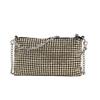 Modische Glitzernde Strassketten Crossbody Tasche Luxuriöse Verzierte Designer Umhängetasche Damen Kleine Clutch Abendtasche