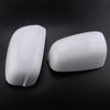 2PCS White Rear Mirror Cover Cap For Honda Fit / Jazz 2009 2010 2011 2012 2013 `