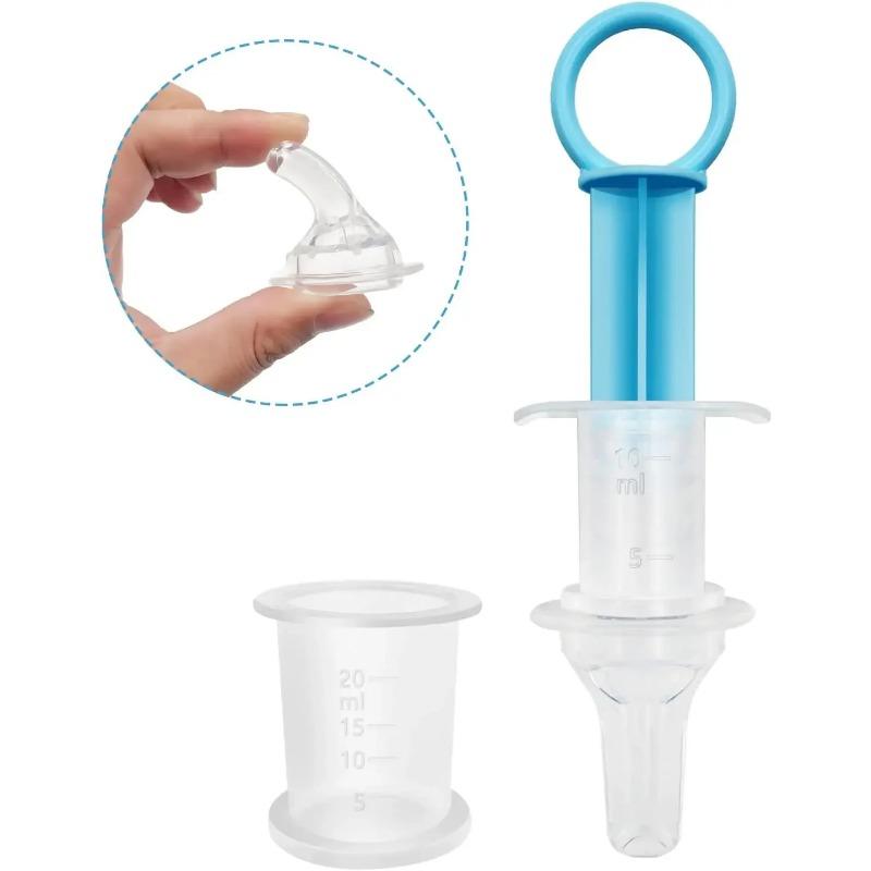 Transparent Infant Medicine Dropper for Pacifier Nipple Syringe