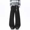 Overalls American Retro Men's and Women's Genderless Wear Deconstruction Design Loose Wide-leg Pants Ins Mopping Scimitar Pants