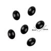 50-200pcs Black Plastic Safety Oval Simulated Eyes Nose DIY Stuffed Toys TeddyBear Eye For Doll Handmade Decoration Accessories