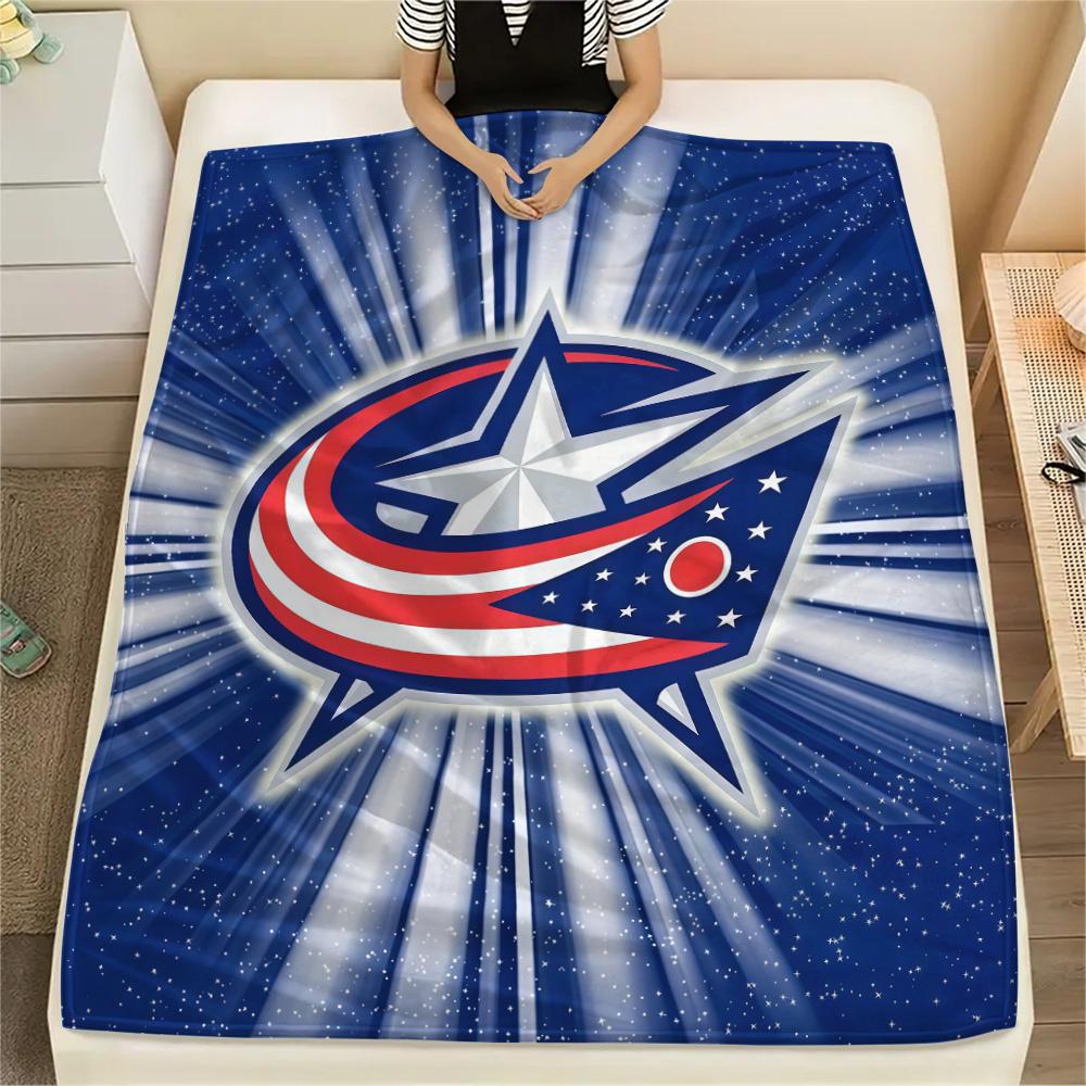 New York Rangers4 Flannel Blanket, High Quality Comfortable for All Seasons, Home Decor, Warmth and Comfort