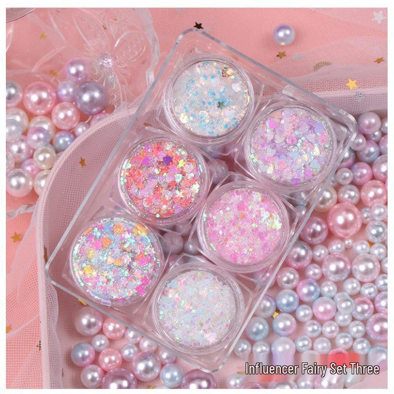 Bling Eye Makeup Stickers: Glitter Stars & Pearlescent Gel Eyeshadow for Fairy Stage Sparkle