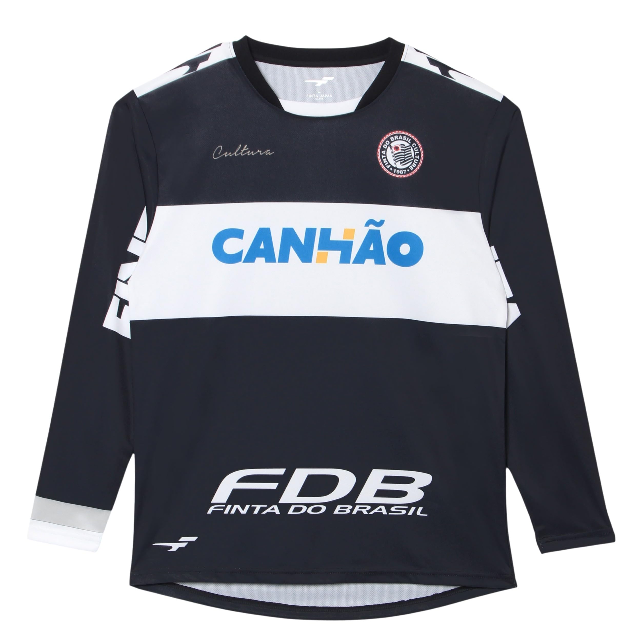 

FINTA Men s Soccer Long Sleeve Practice Shirt FTE0022 (0500) Black