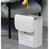 Household Home Trash Can for Kitchen Cabinet Door Wall Mount Waste Rubbish Bin 2.4 Gallon/9L