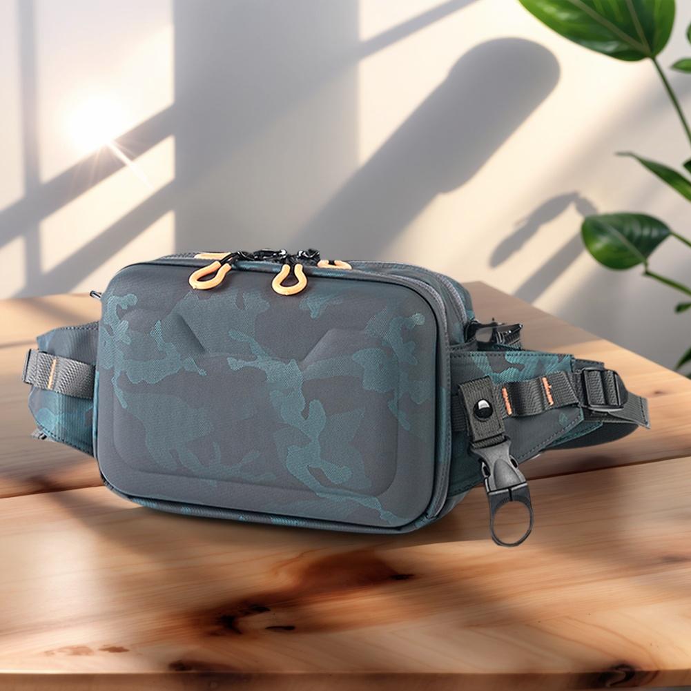 Fishing Bag Waterproof Waist Bag Tackle Storage Bag with Adjustable Belt Fishing Fanny Pack for Men Outdoor Fishing