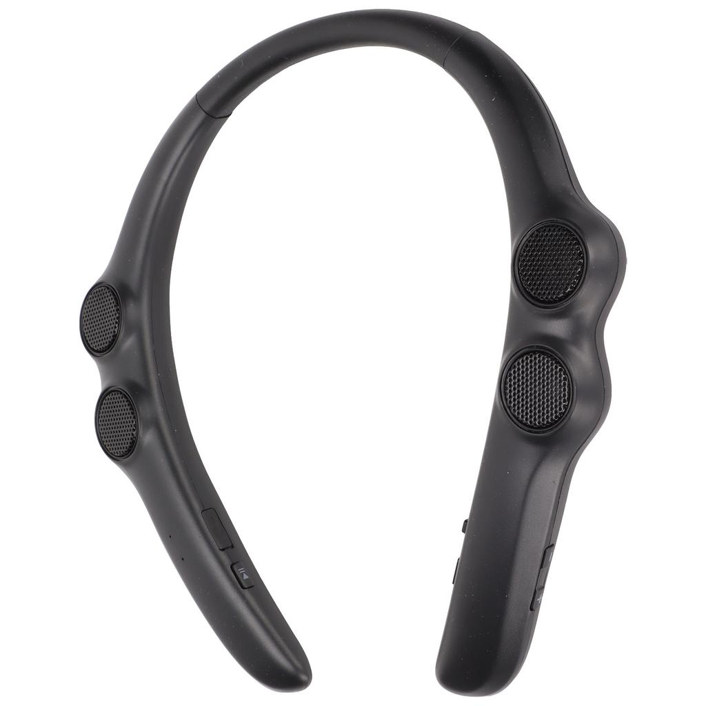 Wireless Neckband Headset IPX4 Waterproof Stereo Bluetooth 5.3 Neckband Headphones with Noise Cancelling Mic