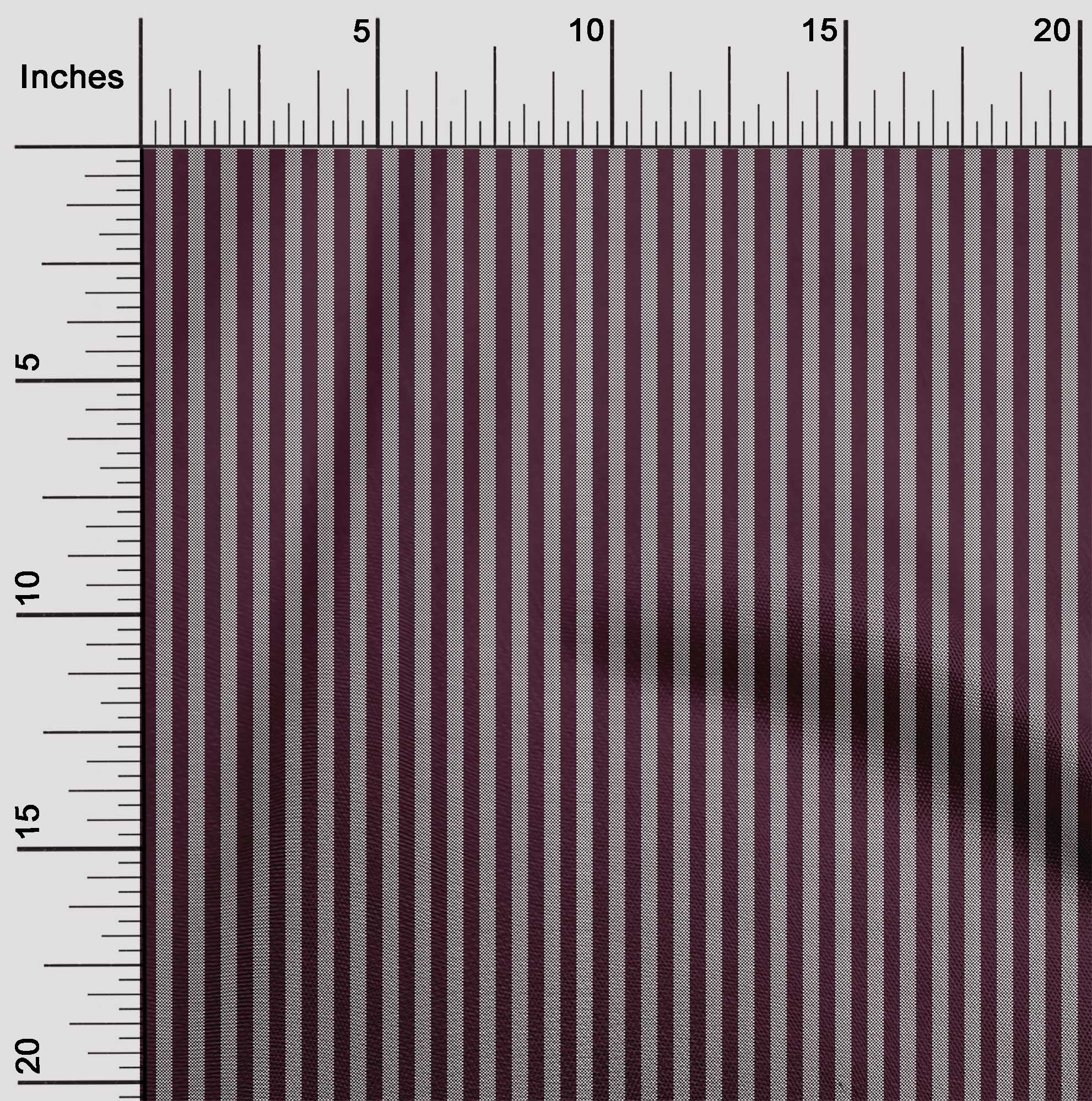 

oneOone Cotton Flex Brown Fabric Stripes Quilting Material Print Швейна тканина у дворі 40 дюймів 42 Inch Wide - Viscose Chiffon винний