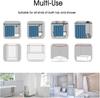 Tiger Shower Curtain,Wildlife Pink Floral Mountain Asian White Animal Japanese Blue Bathroom Home Curtain Decor With Hooks,