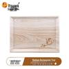 Imitation Wood Grain Melamine Serving Tray