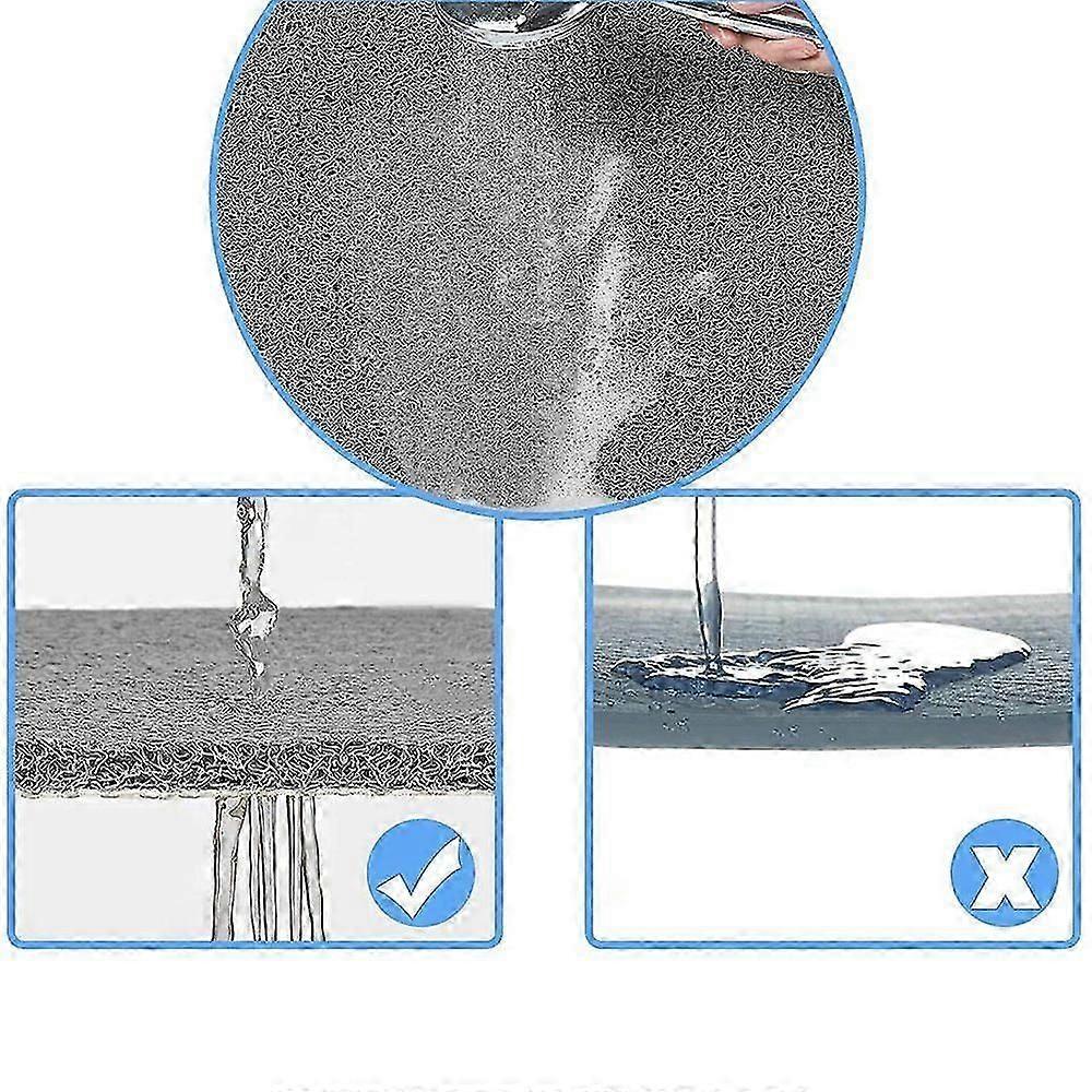 Non-slip shower mat 80x80 cm, bathtub mat, bath mat, 10 mm high