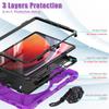 Case Universal For Galaxy S10 Lite S9 FE S8 S7 SM-X400 X406 X520 X526 X510 516 X710 716 X700 X706 T870 T875 Rotating Stand Cover