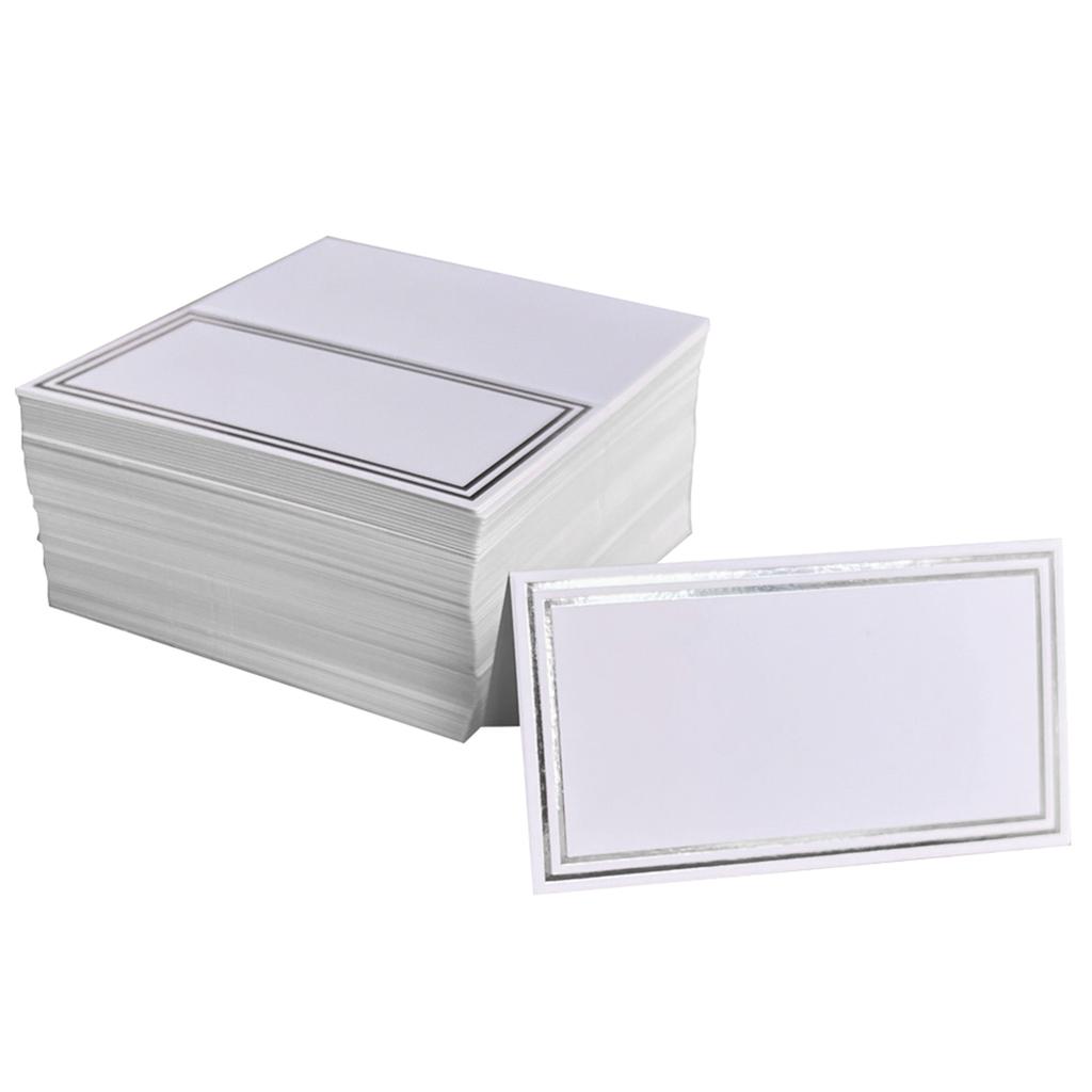 50pcs Table Setting Name Cards for Birthday Parties Name Cards Set Seating Cards