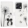 For Xiaomi Poco X6 5G/Redmi Note 13 Pro 5G Case 3D Creative Pattern PU Leather Stand Phone Cover