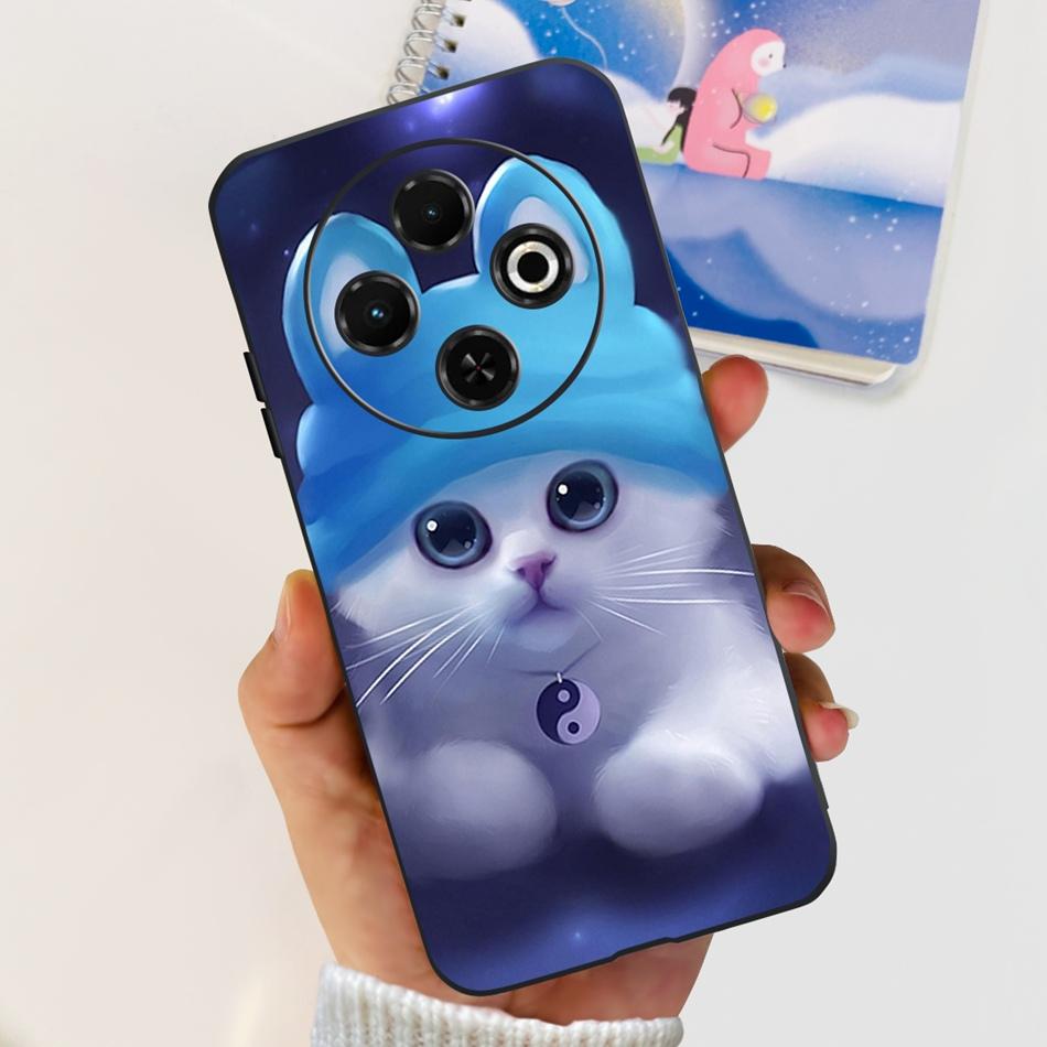 For Tecno Spark 30C Phone Case Spark30C 4G KI5 KI5n Elegant Printing Soft Silicone TPU Cases