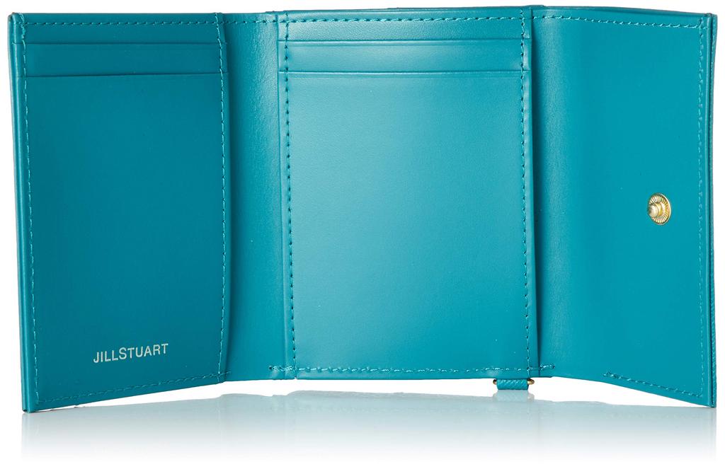 JILL STUART Dreifach-Portemonnaie, Sprinkle Türkisblau, Einheitsgröße